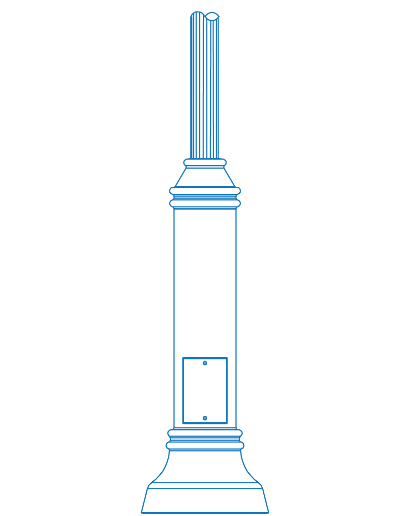 Center City Cast Pole